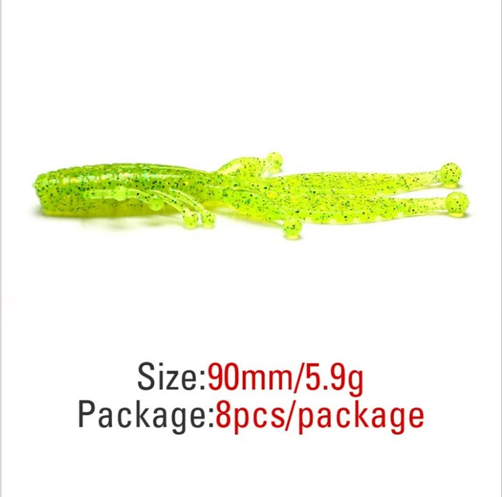 9cm 5.9g Saltwater Soft Plastic Fishing Lures