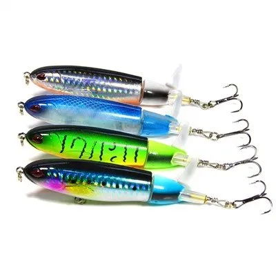 Popper Plastic Fishing Lure