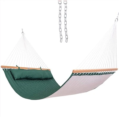 Double Hammock With Hardwood