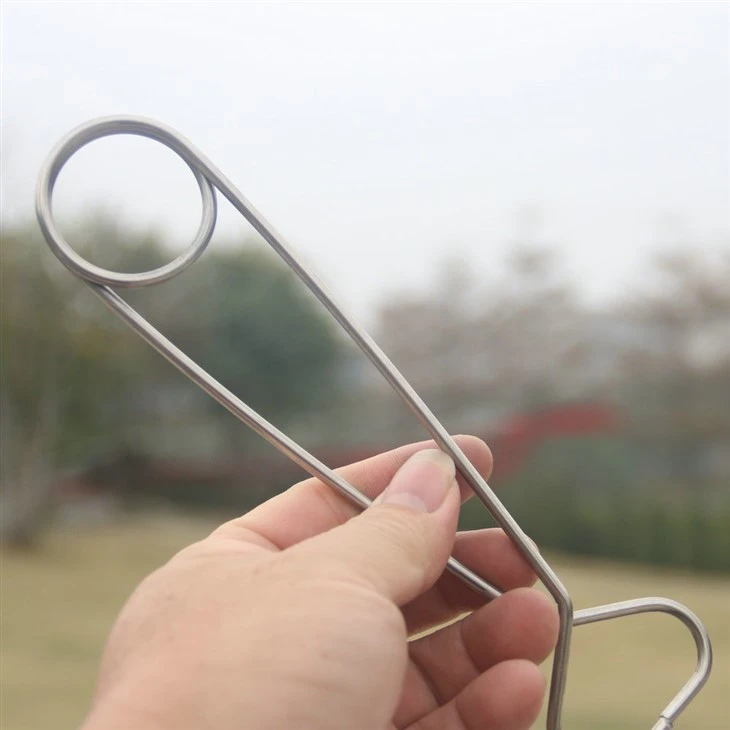 TOPIND Stainless Steel Fish Mouth Jaw Spreaders Hanging Hook Rack